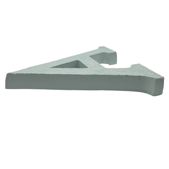 LETTER A WALL HANGING METAL PREOWNED - Picture 6 of 11